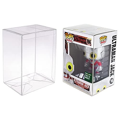 Plastic Box Protector Cases for Funko Pop! 6 Inch Vinyl Clear .50mm Thick